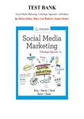 Social Media Marketing&colon; A Strategic Approach &ndash; 3rd Edition&comma; Debra Zahay&comma; Mary Lou Roberts & Janna Parker &vert; Complete Test Bank Chapters 1&ndash;14