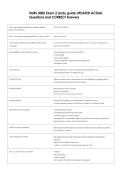 URS 3000 Exam 2 study guide UPDATED ACTUAL  Questions and CORRECT Answers