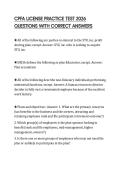 CPFA LICENSE PRACTICE TEST 2026 QUESTIONS WITH CORRECT ANSWERS
