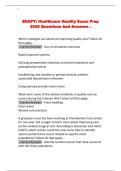 EDAPT&colon; Healthcare Quality Exam Prep 2026 Questions And Answers &period;