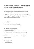 CPI INSTRUCTOR EXAM 709 FINAL PAPER 2026 QUESTIONS WITH FULL ANSWERS
