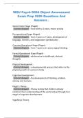 WGU Psych D094 Object Assessment Exam Prep 2026 Questions And Answers &period;