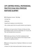CPP CERTIFIED PAYROLL PROFESSIONAL PRACTICE EXAM 2026 STRATEGIC RESPONSE BLUEPRINT