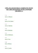 CPPA EXAMS BUNDLE COMPLETE STUDY SET 2026 QUESTIONS WITH ANSWERS GRADED