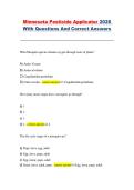Minnesota Pesticide Applicator 2026 &ndash; Minnesota &lpar;MN&rpar; &ndash; 2026 &ndash; practice questions with correct answers on mosquito control&comma; IPM&comma; vectors&comma; and pollinator safety