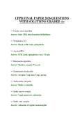 CPPB FINAL PAPER 2026 QUESTIONS WITH SOLUTIONS GRADED A&plus;