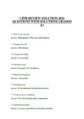 CPPB REVIEW SOLUTION 2026 QUESTIONS WITH SOLUTIONS GRADED A&plus;