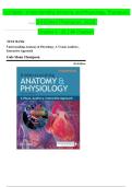 Test Bank For Understanding Anatomy & Physiology &lpar;4TH ED&rpar; By Gale Sloan Thompson&vert; ALL CHPATERS 1-25&comma; LATEST