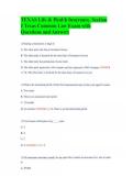 TEXAS Life & Health Insurance&period; Section 1 Texas Common Law Exam with Questions and Answers
