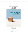 Test Bank for Principles of Macroeconomics &lpar;6th Edition&rpar; by N&period; Gregory Mankiw &vert; Complete Chapter 1-17 &vert;&vert; Exam Questions & Verified Answers