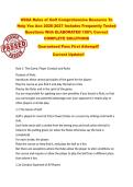 USGA Rules of Golf Comprehensive Resource To  Help You Ace 2026-2027 Includes Frequently Tested  Questions With ELABORATED 100&percnt; Correct  COMPLETE SOLUTIONS  Guaranteed Pass First Attempt&excl;&excl;  Current Update&excl;&excl;