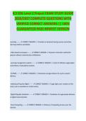 IC3 GS6 LEVEL 2 PROJECT EXAM STUDY GUIDE 2026&sol;2027 COMPLETE QUESTIONS WITH VERIFIED CORRECT ANSWERS &vert;&vert; 100&percnt; GUARANTEED PASS &vert; NEWEST VERSION