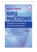Study Guide for Nurse Practitioner Certification Examination and Practice Preparation by Margaret A&period; Fitzgerald &vert; Comprehensive Board-Style Exam Questions & Verified Answers