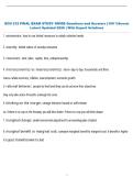 ECN 212 FINAL EXAM STUDY GUIDE Questions and Answers &lpar;100 &percnt;Score&rpar;  Latest Updated 2026 &vert; With Expert Solutions 