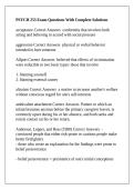PSYCH 253 Exam Questions With Complete Solutions