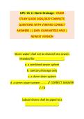 URINALYSIS PROGRAM COORDINATOR &lpar;UPC&rpar; EXAM STUDY GUIDE 2026&sol;2027 COMPLETE QUESTIONS WITH VERIFIED CORRECT ANSWERS &vert;&vert; 100&percnt; GUARANTEED PASS &vert; NEWEST VERSION Description&colon; Comprehensive UPC exam prep guide covering drug testing procedures&comma; documentation&comma; and c