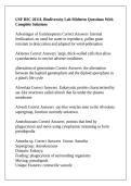 USF BSC 2011L Biodiversity Lab Midterm Questions With Complete Solutions