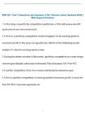 ECN 221 Test 3 Questions and Answers &lpar;100 &percnt;Score&rpar; Latest Updated 2026 &vert;  With Expert Solutions