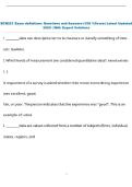 ECN221 Exam definitions Questions and Answers &lpar;100 &percnt;Score&rpar; L
