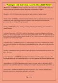 Washington State Real Estate Exam GUARANTEED PASS &excl;&excl;