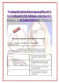 Test Bank For Kaplan & Sadock&rsquo;s Synopsis of Psychiatry 12th Edition By Robert Boland&semi; Marica Verdiun&semi; Pedro Ruiz 9781975145569 Chapter 1-35 Complete Guide &period;