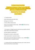 Pel Illinois School Social Work   Comprehensive Resource To Help You Ace 2026-2027  Includes Frequently Tested Questions With ELABORATED  100&percnt; Correct COMPLETE SOLUTIONS  Guaranteed Pass First Attempt&excl;&excl;  Current Update&excl;&excl;