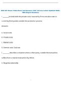 ECN 221 Exam 3 Questions and Answers &lpar;100 &percnt;Score&rpar; Latest Updated 2026 &vert;  With Expert Solutions