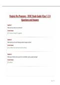 Virginia Fire Programs - EVOC Study Guide &lpar;Class 1&comma;2&comma;3&rpar; Questions and Answers&period;