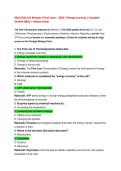 BIOD 101 Module 4 Final Exam 2026 &vert; Portage Learning &vert; Genetics & DNA Verified Q&As &plus; Review Guide