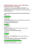BIOD 101 Module 1 -6 AND FINAL EXAM BUNDLE