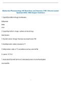 Endocrine Pharmacology 4&sol;6 Questions and Answers &lpar;100 &percnt;Score&rpar; Latest  Updated 2026 &vert; With Expert Solutions