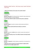 BIOD 101 Module 1 Final Exam 2026 &vert; Portage Learning &vert; Matter & Biomacromolecules Verified Q&As &plus; Review Guide