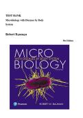 Test Bank Microbiology with Diseases by Body System 5th Edition Robert Bauman ISBN 9780134043838 2026 Complete Chapter Questions and Rationales