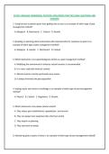 SOUTH CAROLINA COMMERCIAL PESTICIDE APPLICATORS PRACTICE EXAM QUESTIONS AND  ANSWERS 