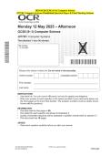 2025 OCR GCSE &lpar;9&ndash;1&rpar; Computer Science J277&sol;02 Computational thinking&comma; algorithms and  programming Combined Question Paper & Final Marking Scheme