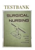 Test Bank for Medical-Surgical Nursing in Canada 4th Edition Lewis &lpar;All Chapters 1-72&rpar; &vert; Complete Guide for Exam Success