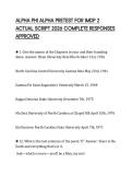 ALPHA PHI ALPHA PRETEST FOR IMDP 2 ACTUAL SCRIPT 2026 COMPLETE RESPONSES APPROVED