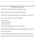 Gastroenterology &ndash; GERD Questions and Answers &lpar;100 &percnt;Score&rpar; Latest Updated  2026 &vert; With Expert Solutions 