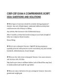 CSEP-CEP EXAM 4 COMPREHENSIVE SCRIPT 2026 QUESTIONS AND SOLUTIONS