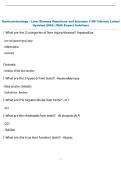 Gastroenterology - Liver Disease Questions and Answers &lpar;100 &percnt;Score&rpar; Latest  Updated 2026 &vert; With Expert Solutions 