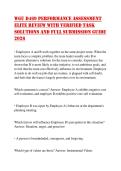WGU D469 PERFORMANCE ASSESSMENT ELITE REVIEW WITH VERIFIED TASK SOLUTIONS AND FULL SUBMISSION GUIDE 2026