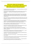 CMLA Exam- Patient Test Management&comma; Communications&comma; and Foundations with all Correct & 100&percnt; Verified Answers &vert;Already Graded A&plus;