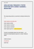 ABSA 4B EXAM &vert; FREQUENTLY TESTED  QUESTIONS WITH CORRECT ANSWERS &vert;  BRAND NEW&excl;