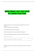 NUR 106 MODULE A PRACTICE QUESTIONS AND CORRECT ANSWERS