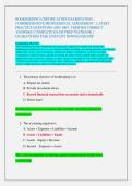 BOOKKEEPING CERTIFICATION EXAMINATION  COMPREHENSIVE PROFESSIONAL ASSESSMENT - LATEST  PRACTICE QUESTIONS AND 100&percnt; VERIFIED CORRECT  ANSWERS &vert; COMPLETE EXAM PREP TESTBANK &vert;  GUARANTEED PASS &vert; INSTANT DOWNLOAD PDF