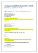 TEXAS COSMETOLOGY EXAM &vert; QUESTIONS AND ANSWERS  &vert; VERIFIED ANSWERS PLUS RATIONALES &vert; EXAM ALREADY  GRADED A&plus; &vert; LATEST EXAM UPDATE 