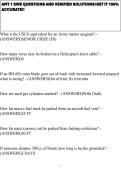 AMT 1 SWE QUESTIONS AND VERIFIED SOLUTIONS&sol;GET IT 100&percnt; ACCURATE&excl;&excl;