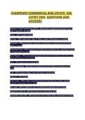 Champions&lowbar;Commercial&lowbar;Real&lowbar;Estate&lowbar;SAE&lowbar;Latest&lowbar;2025&lowbar;Questions&lowbar;and&lowbar;Answers