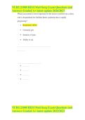 NURS 21000 HESI Med-Surg Exam Questions and Answers Graded A&plus; latest update 2026&sol;2027