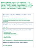 NURS 3710 Newest Exam 4 &vert;&vert;Most Recent Exam  Actual Complete Real Exam Questions And  Correct Answers &lpar;Verified Answers&rpar; Already  Graded A&plus; &vert; Guaranteed Success&excl;&excl; Newest  Exam &vert; Just Released&excl;&excl; 2026-2027